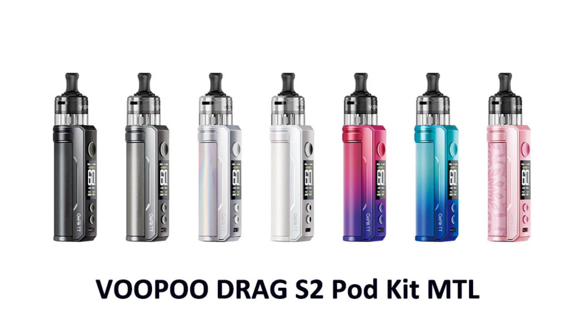 Introducing the VOOPOO DRAG S2 Pod Kit dual styles of Vape