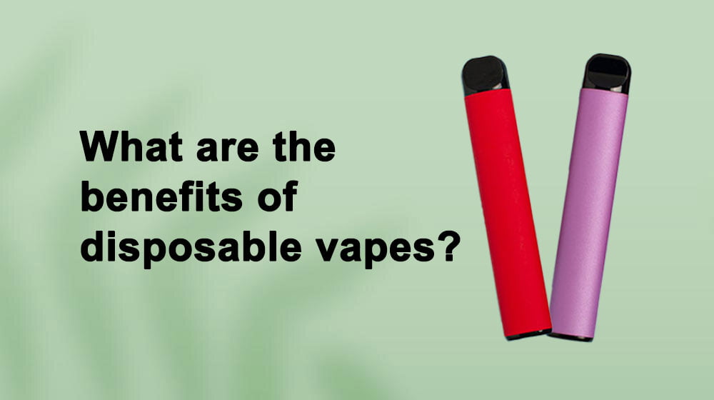 What are the benefits of disposable vapes?