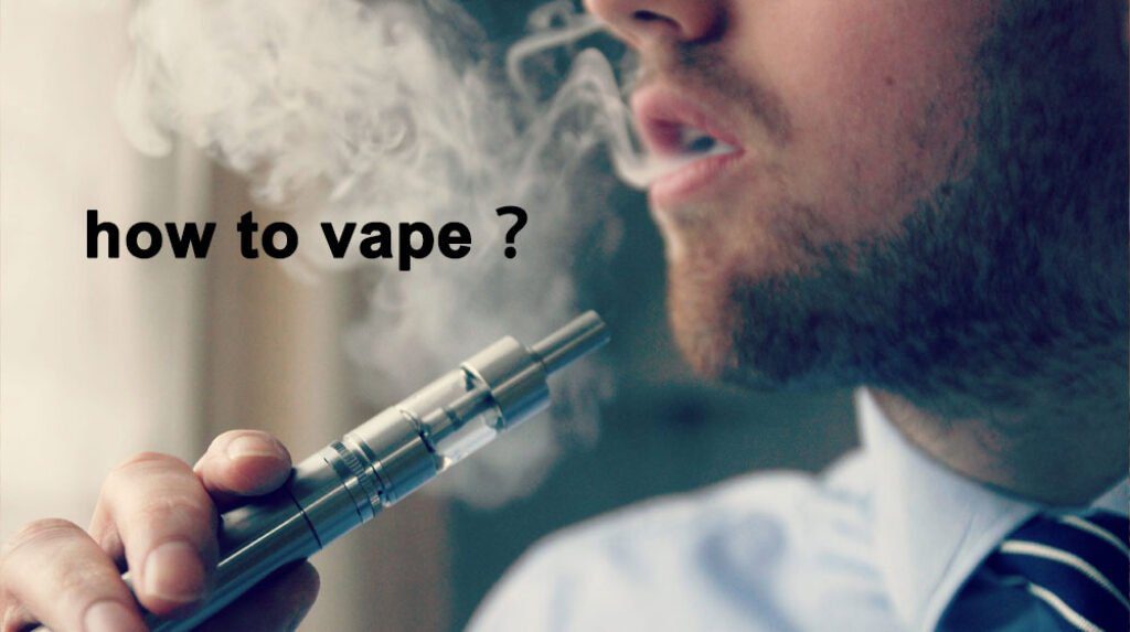 how to vape