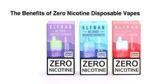 The Benefits of Zero Nicotine Disposable Vapes