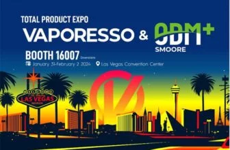 VAPORESSO en SMOORE ODM+ bundelen voor het eerst hun krachten op de Las Vegas Total Product Expo