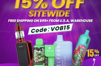 Vapesourcing – Exclusive discount, 15% off all orders