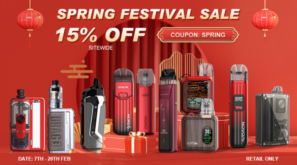 Spring Festival Sale 2024 - 15% OFF Sitewide