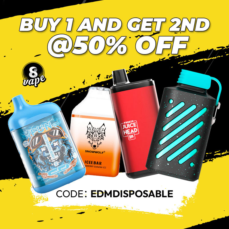 Eightvape 저렴한 일회용 Vapes 통관 - 1개 구매 시 2개 구매