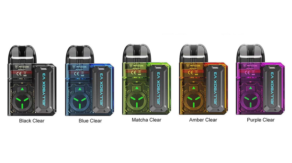 Rincoe Jellybox V3 Pod System Kit color