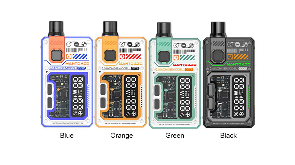 Rincoe Manto AIO Plus II Pod System Kit color
