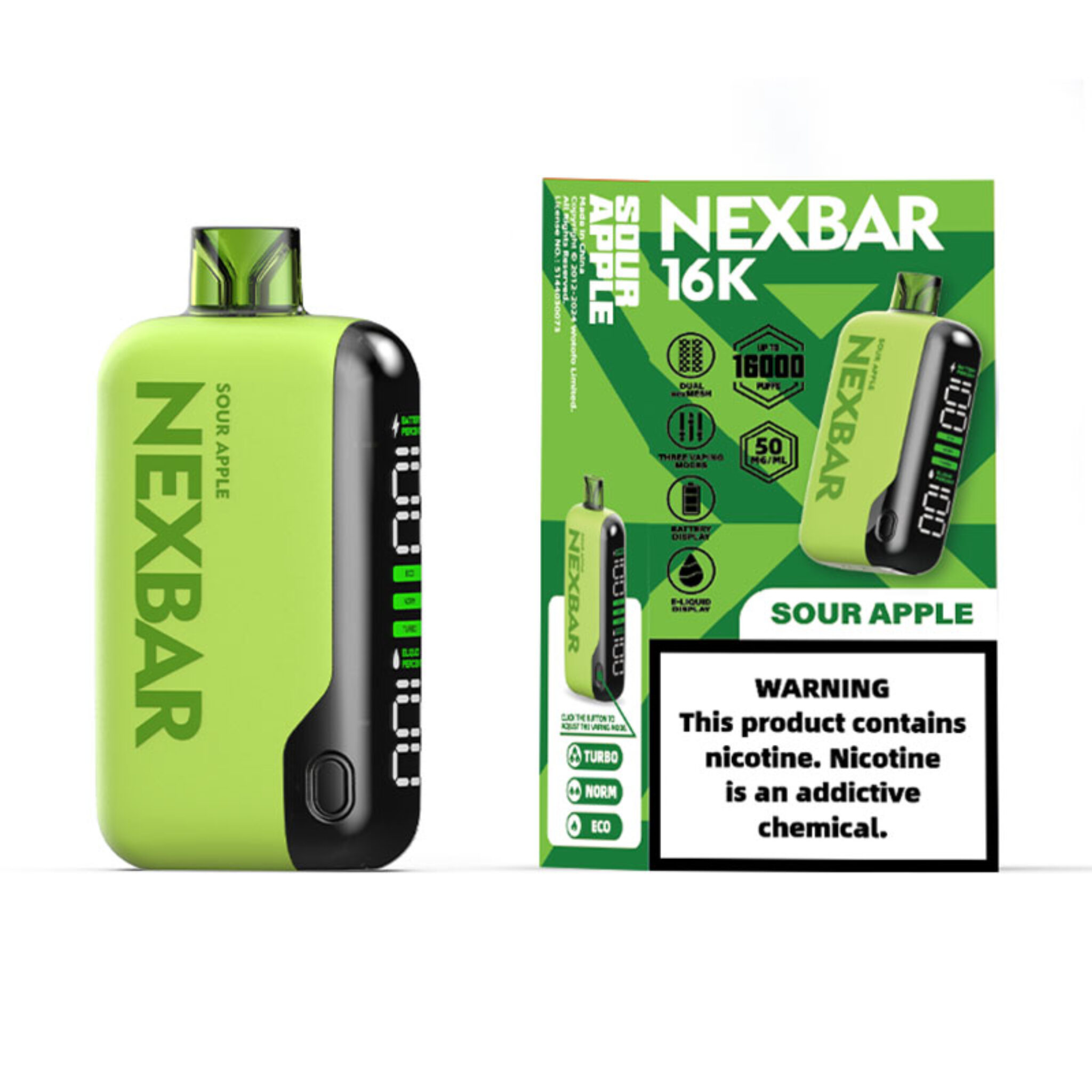 Wotofo NEXBAR 16K Disposable Vape 16000 Puffs - Vape Prices