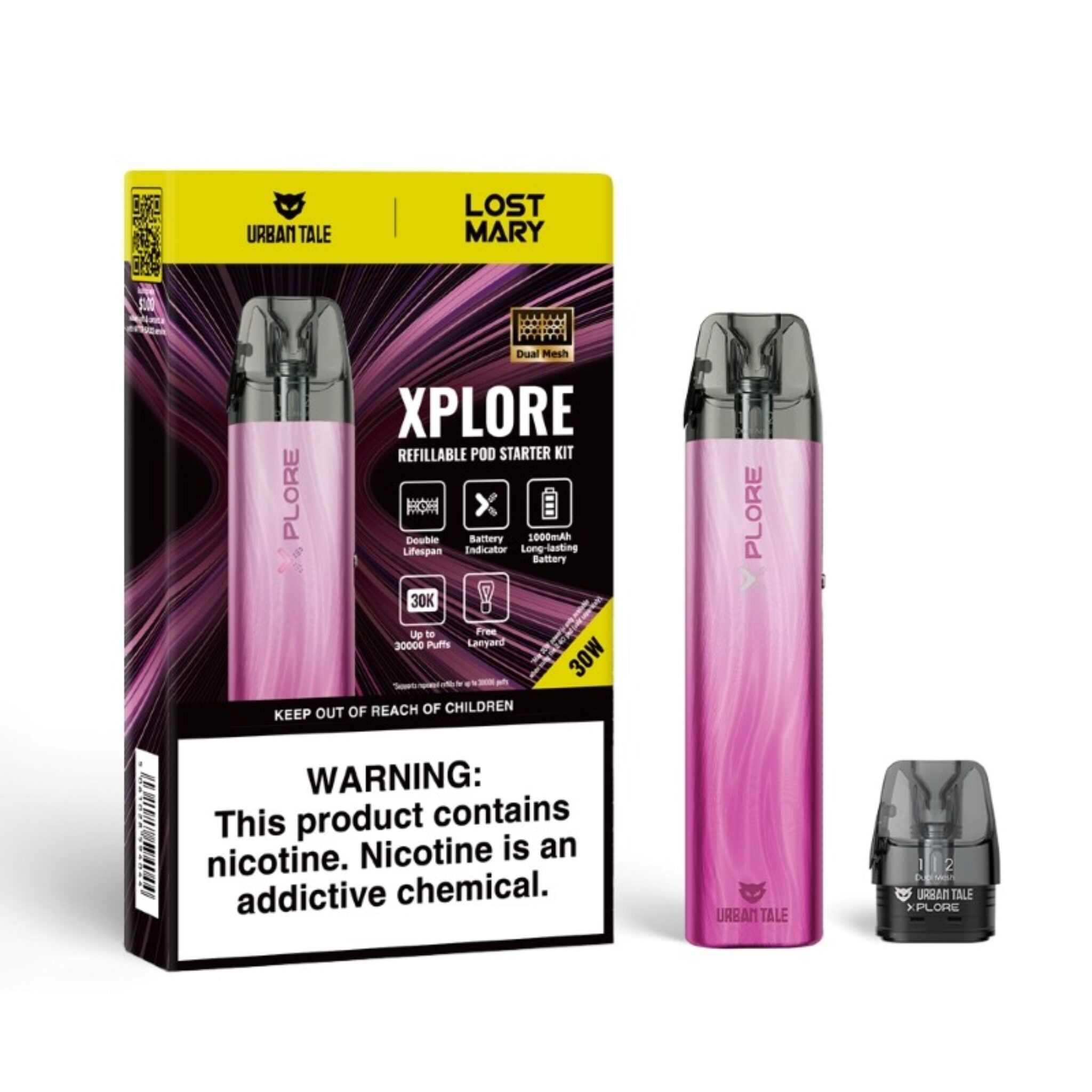 Urban Tale X Lost Mary Xplore Pod System Kit - Vape Prices