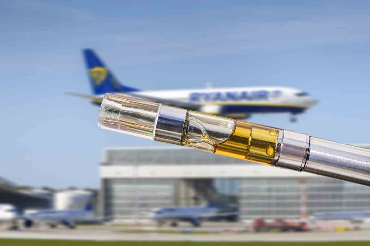 Can You Bring a THC Vape on a Plane