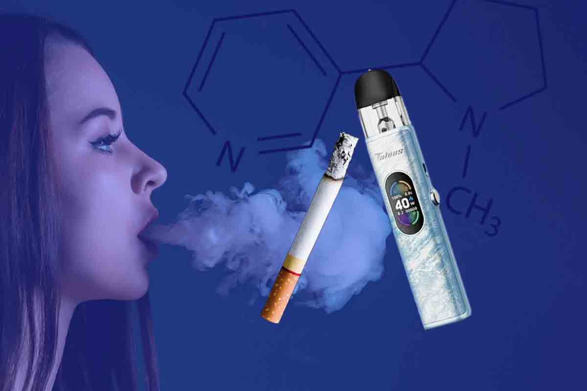 How Does Vape Nicotine Compare to Cigarette Nicotine