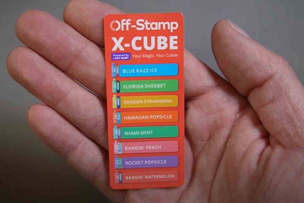 Off-Stamp X-CUBE のフレーバー