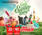 Big Easter Savings Are Here – Up to $40 Off at Vapesourcing!