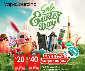 Big Easter Savings Are Here – Up to $40 Off at Vapesourcing!