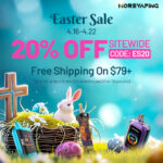 Hop into Savings-20% Off Easter Day Vape Sale at MoreVaping