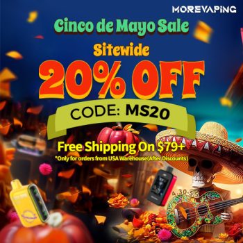 Limited Evemt-20% off Sitewide for Cinco de Mayo Sale