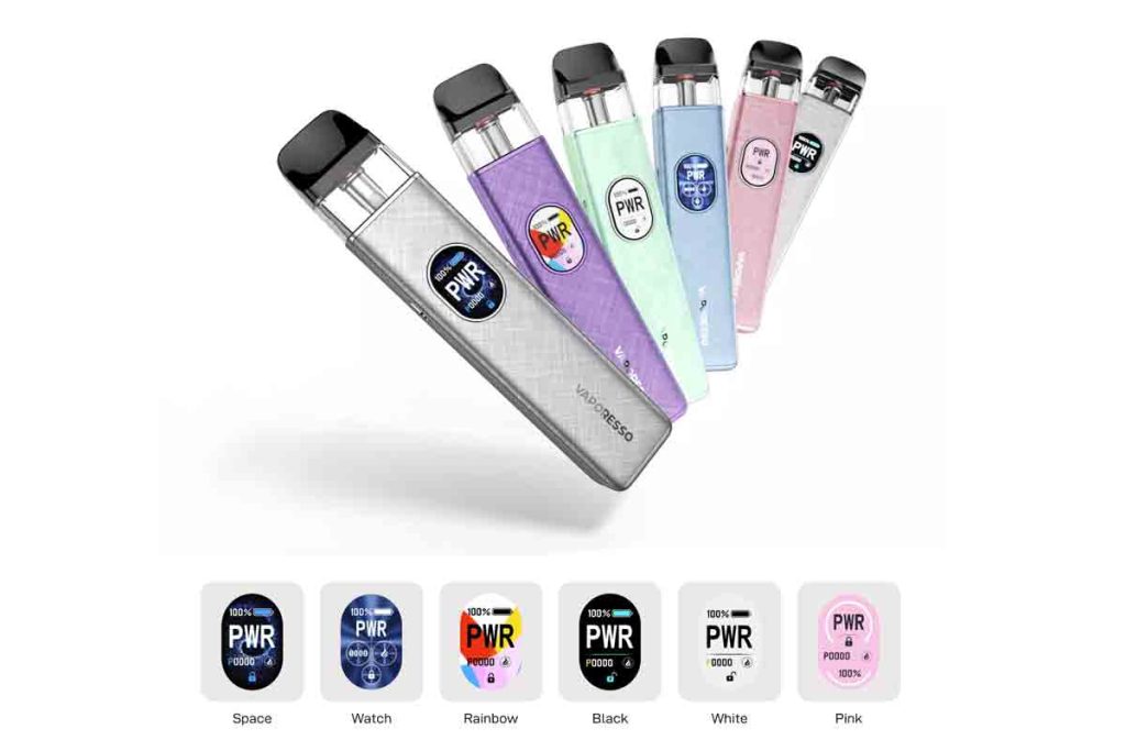 Vaporesso XROS 5 Colors and UI