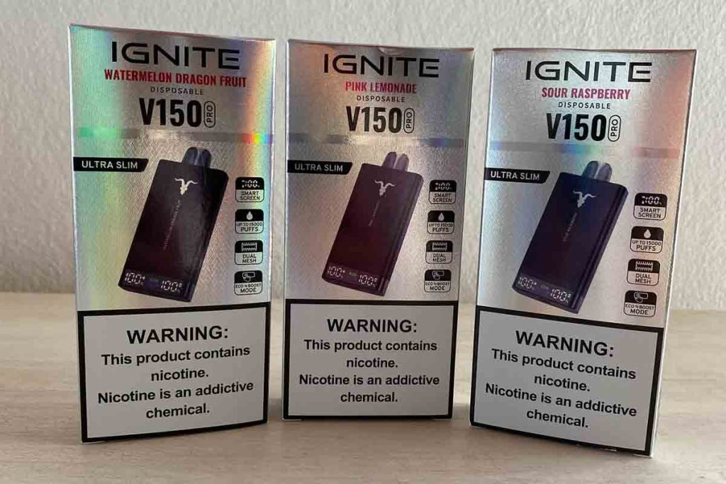 Ignite V150 pro Flavors