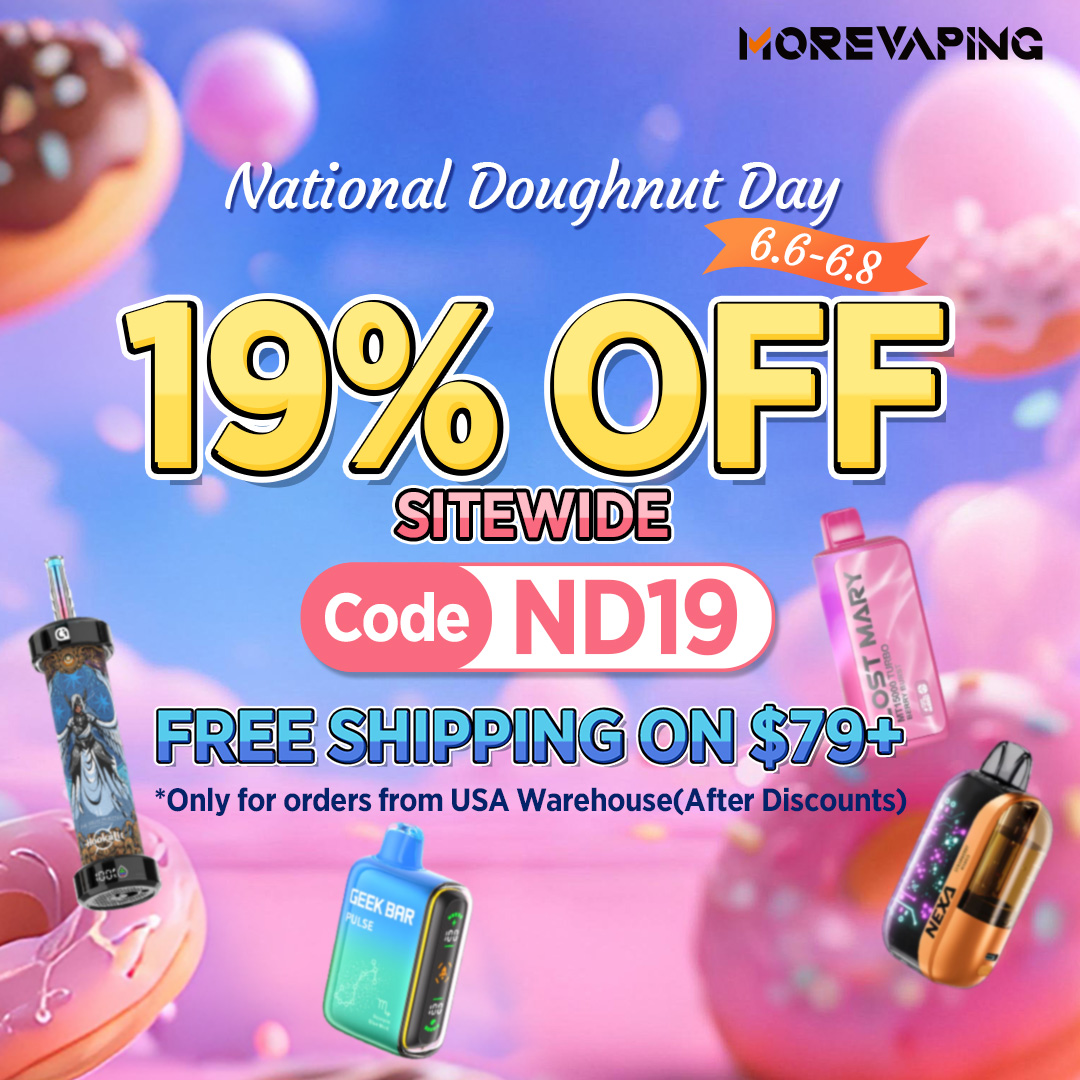 National Donut Day Vape Sale – Only at morevaping.com