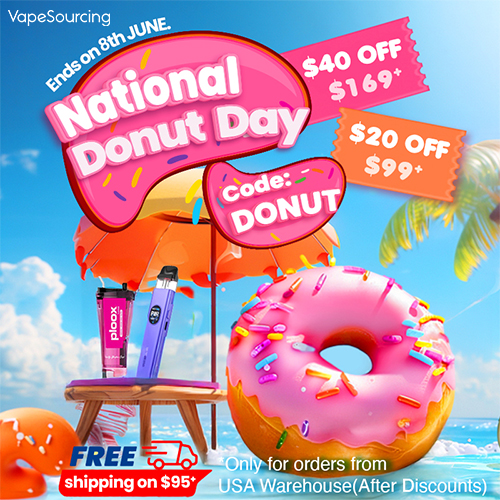 Vapesourcing National Donut Day Sale