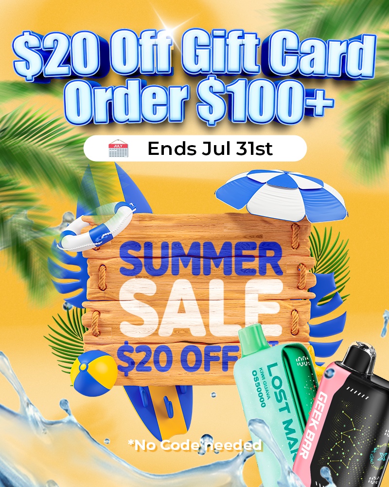 20% Off Gift Cards Orders $100+
