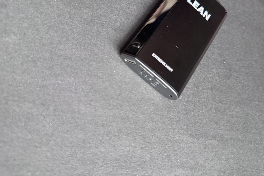 Infinity Lean 20K vape bottom charging port