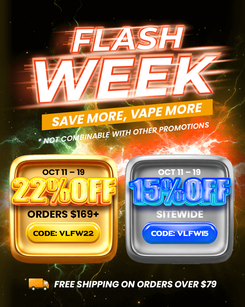 VapingLand Flash Week: Save More, Vape More (Oct 11–19)