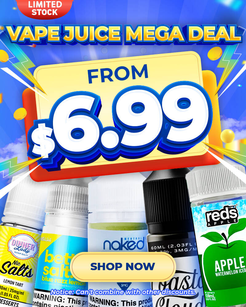 Jualan Mega Jus Vape VapingLand — Bermula Pada Hanya $6.99!