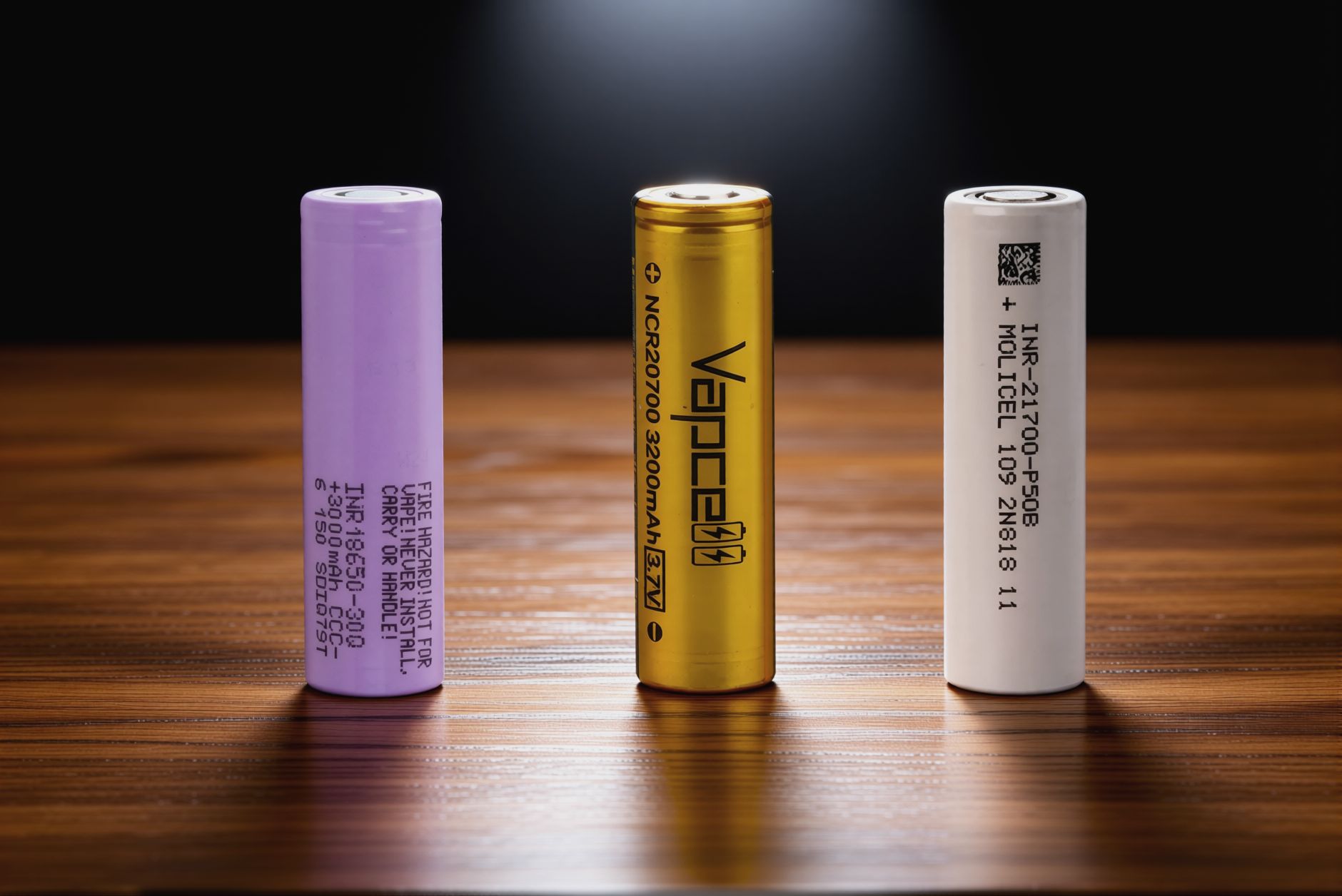 18650 vs 21700 vs 20700 Batteries