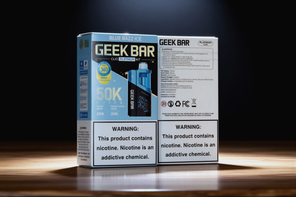 Geek Bar Clio Platinum 50K