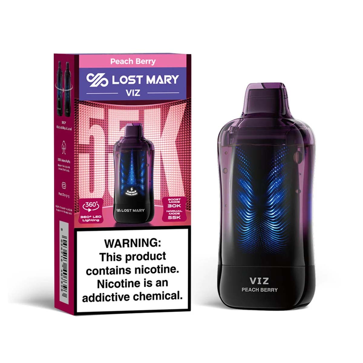 Lost Mary VIZ 55K Puff Disposable vape