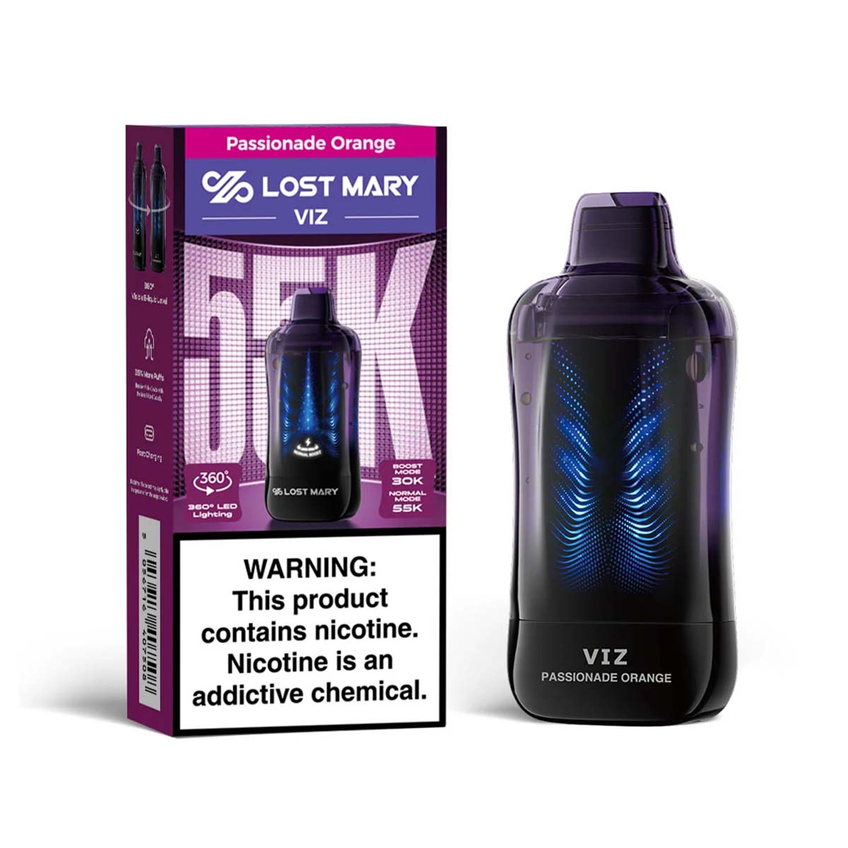 Lost Mary VIZ 55K Puff Disposable vape
