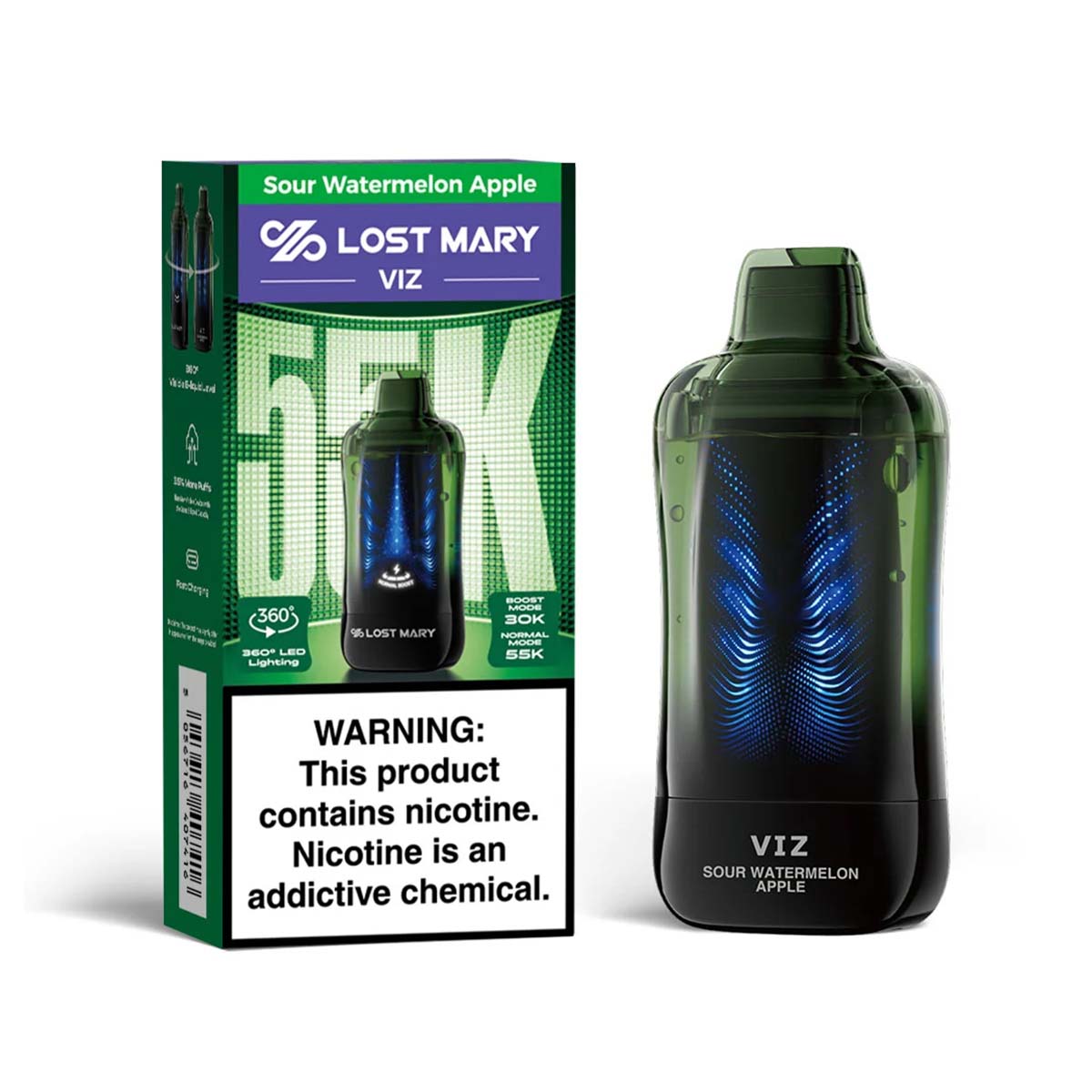 Lost Mary VIZ 55K Disposable Vape - Image 2