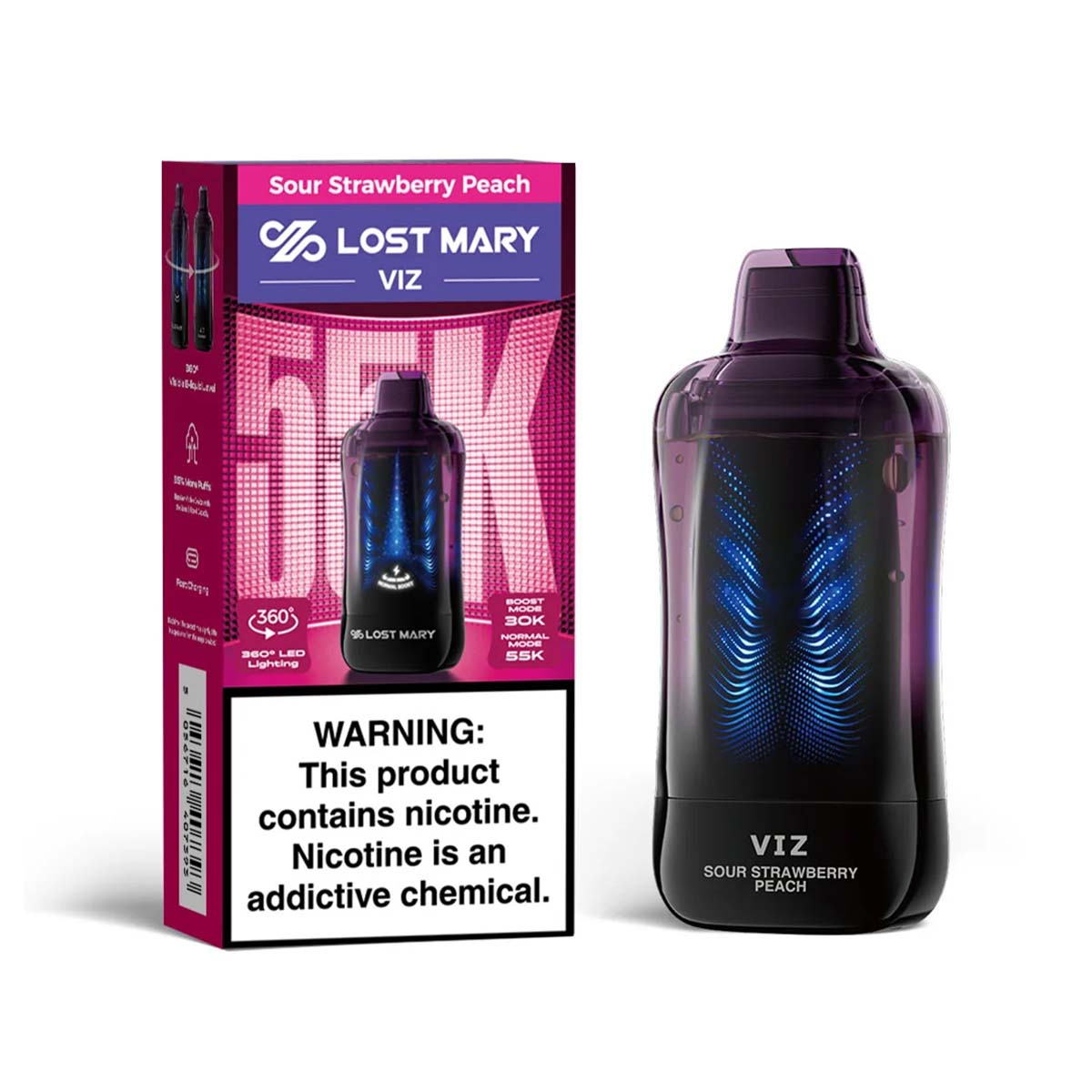 Lost Mary VIZ 55K Puff Disposable vape