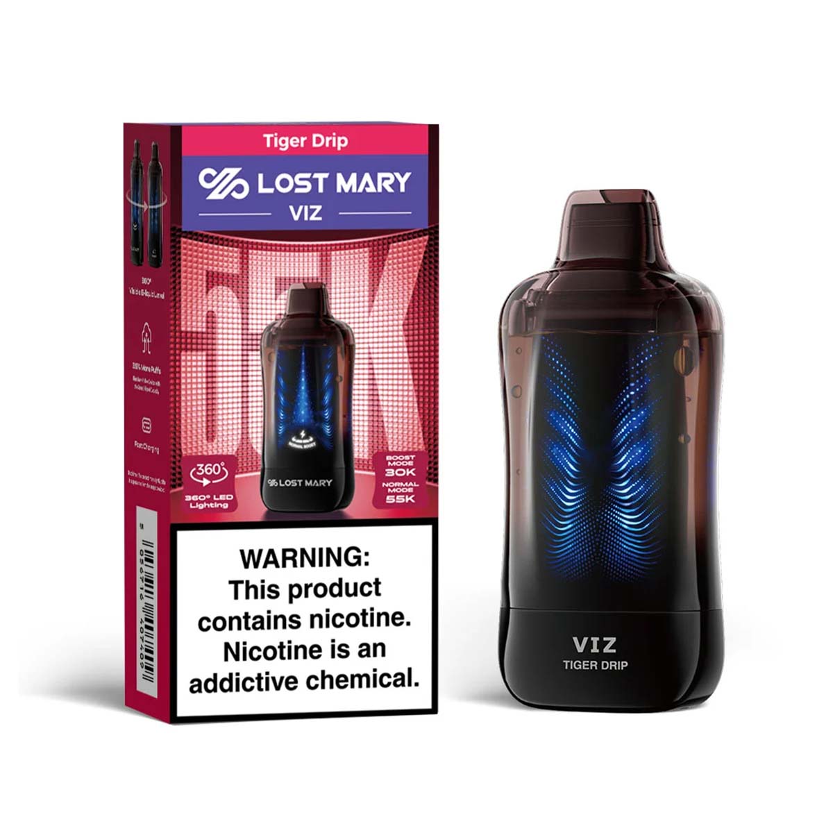 Lost Mary VIZ 55K Puff Disposable vape