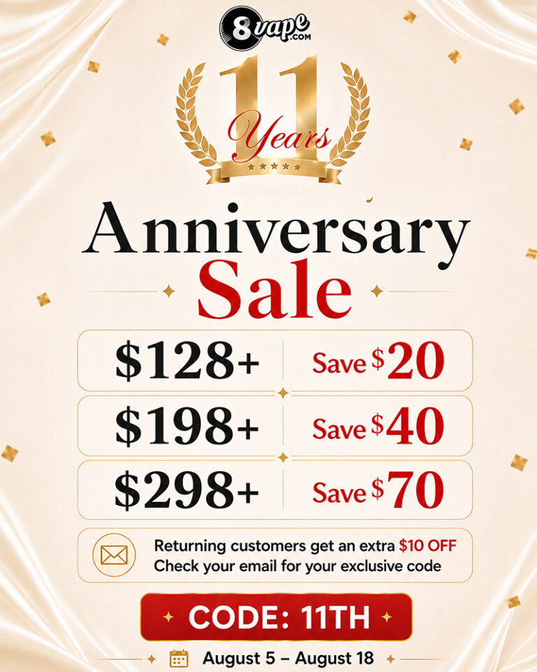 EIGHTVAPE TURNS 11