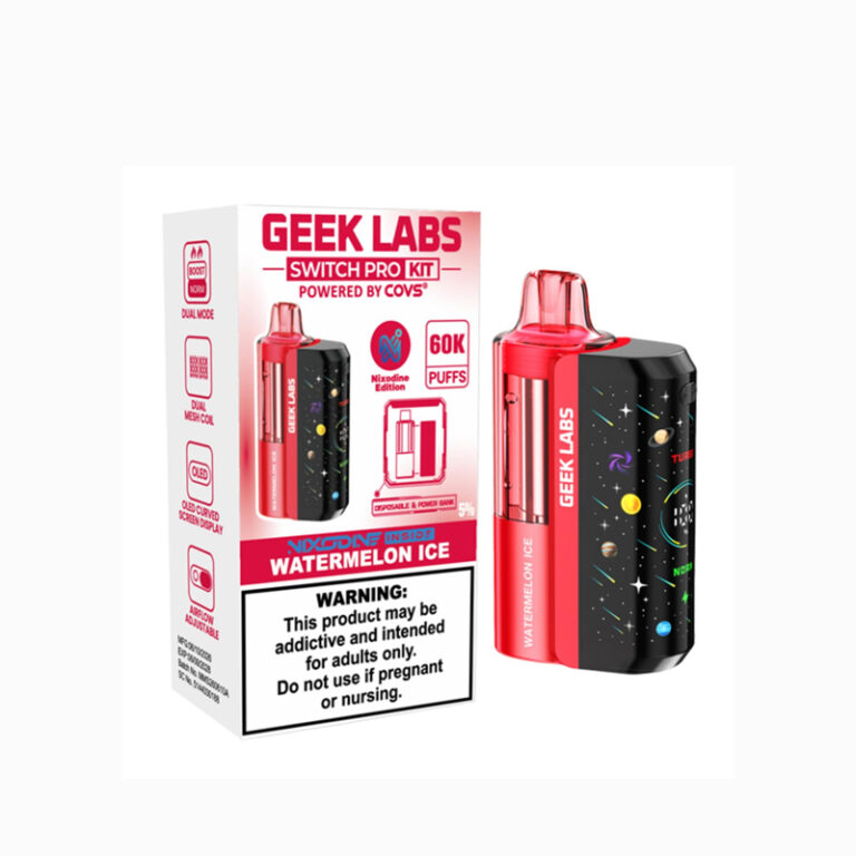 Geek Labs Switch Pro 60K Nixodine Disposable Vape