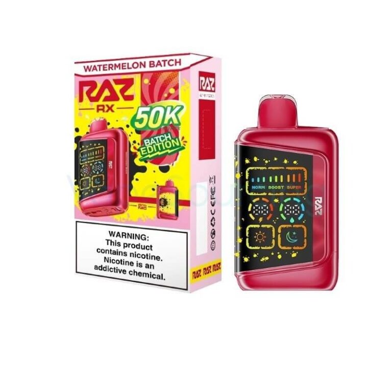 RAZ RX50K Batch Edition Disposable Vape 5%