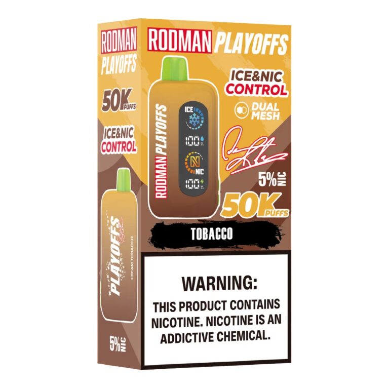 RODMAN Playoffs 50K Zero Nicotine Disposable Vape