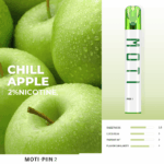 MOTI PIIN 2 Disposable Vape 600 Puffs — product view