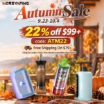 MoreVaping Autumn Vape Sale 2026