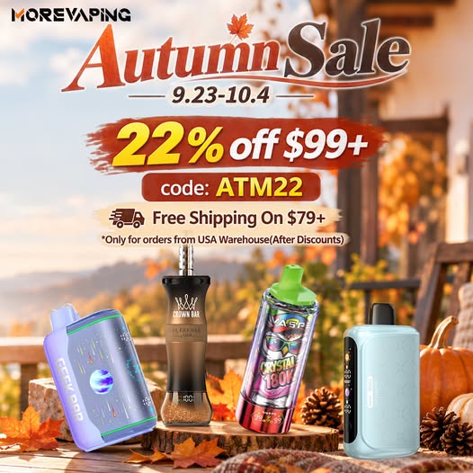MoreVaping Autumn Vape Sale 2026