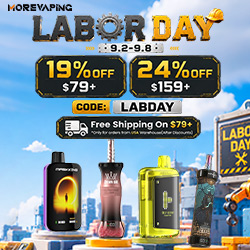 Morevaping Labor Day sale 2026