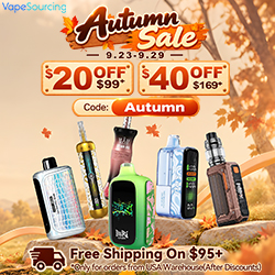 VapeSourcing Autumn Sale 2026