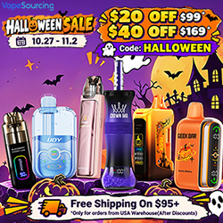 VapeSourcing Halloween Sale 2026