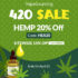 Provape – 420 Promotion: Save 20% on Hemp